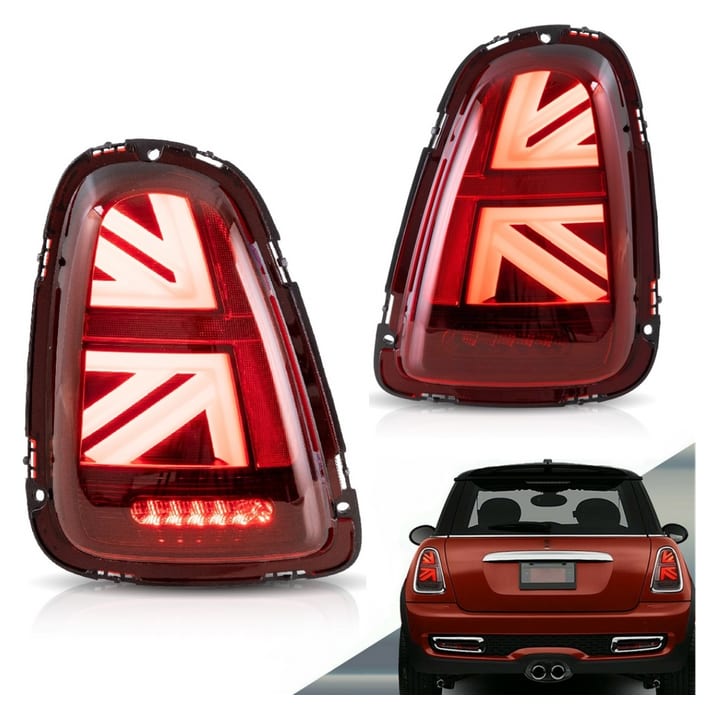 Lampy MINI R56 R58 R57 R59 Facelift Tył LED Red