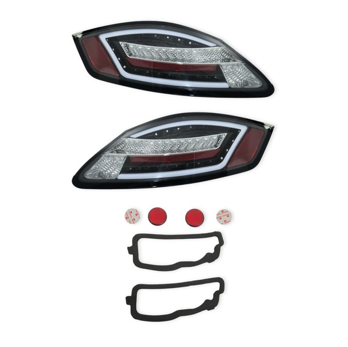 Lampy PORSCHE BOXSTER 987 Tył Dynamic LED Black
