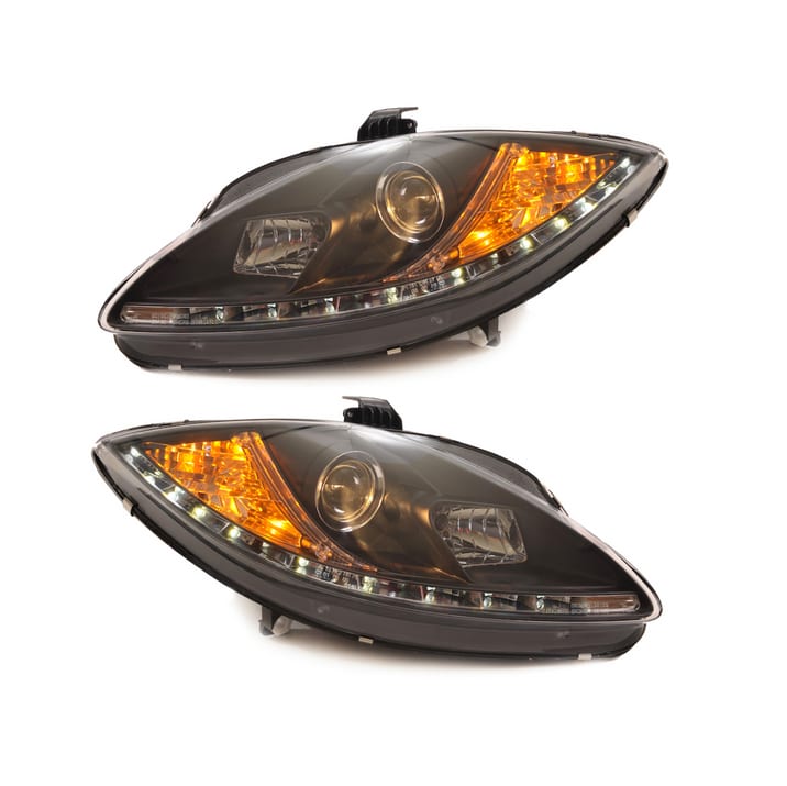 Lampy SEAT ALTEA LEON TOLEDO III Przód Black