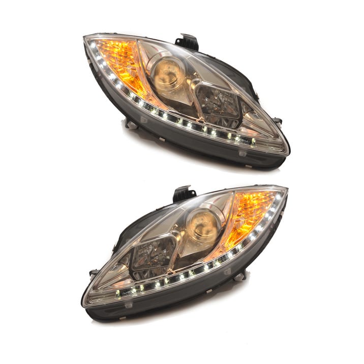 Lampy SEAT ALTEA LEON TOLEDO III Przód Chrome