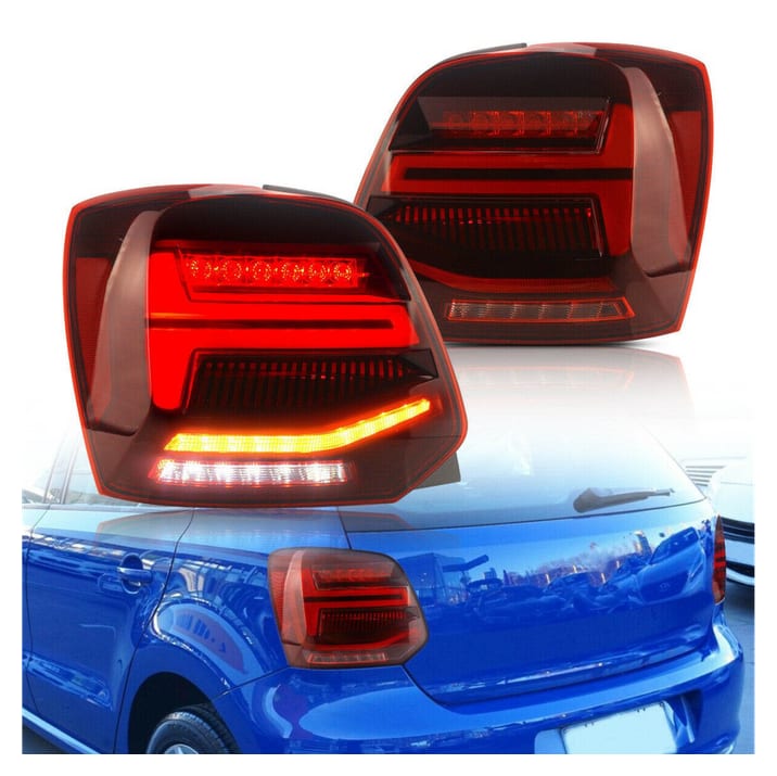 Lampy Volkswagen POLO V Tył Dynamic LED Red