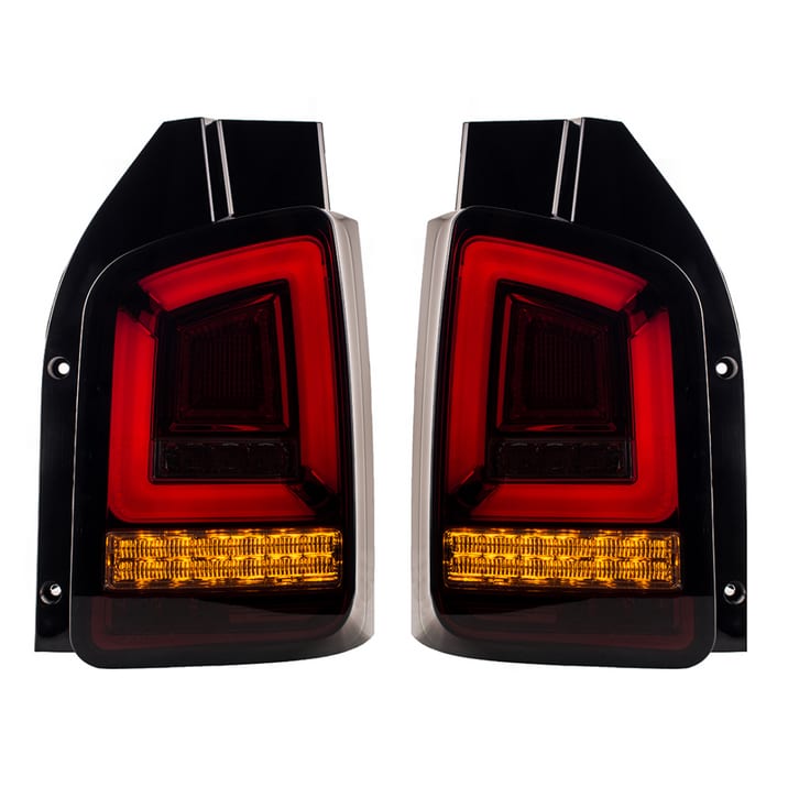 Lampy Volkswagen Transporter T5 Tył Dynamic LED Red