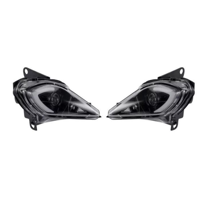 Lampy Yamaha Raptor 700 Przód DRLYellow