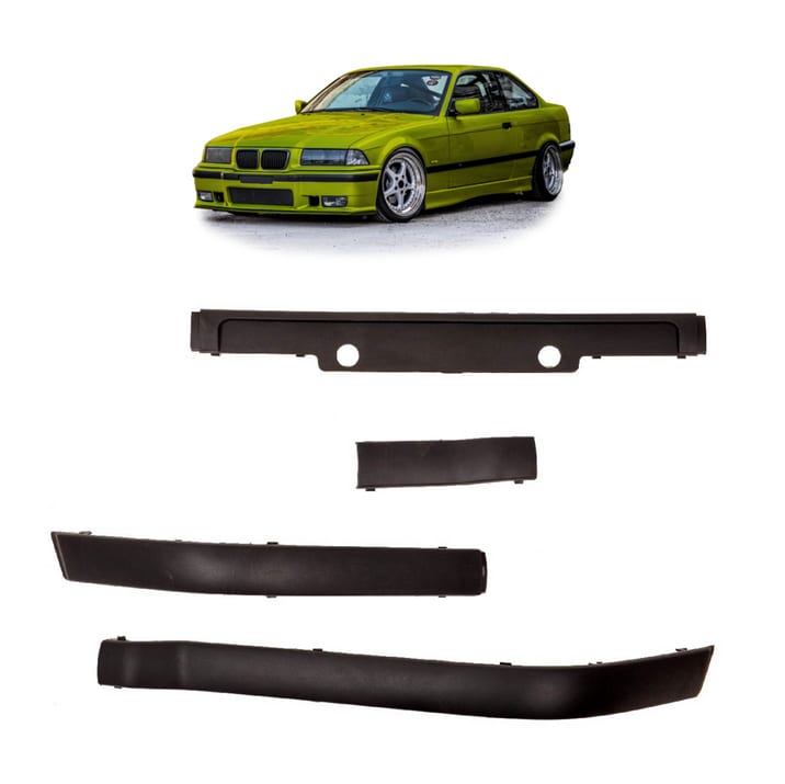 Listwy BMW 3 E36 Compact Zderzak przód 4szt.