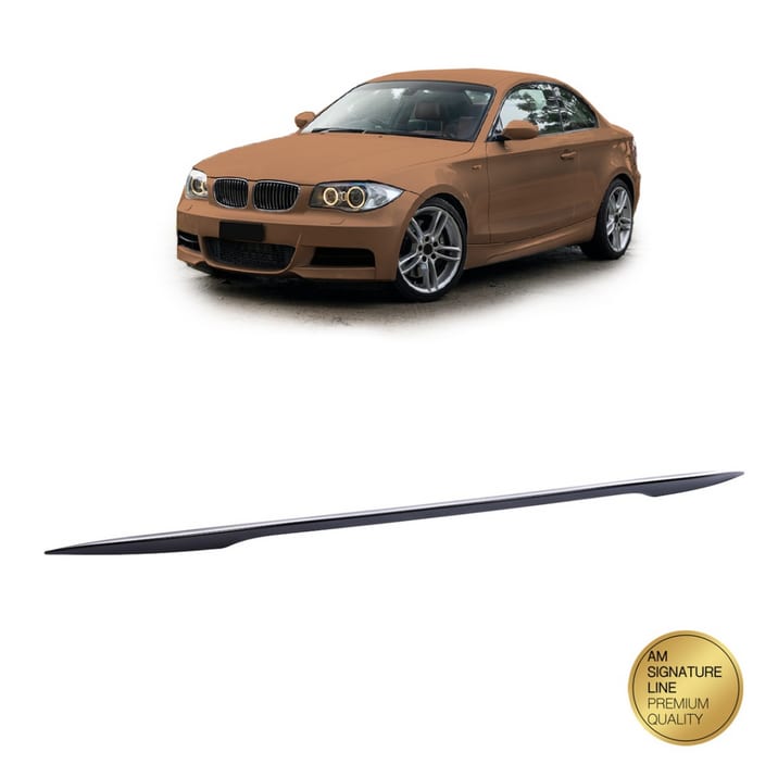 Lotka BMW 1 E82 Lip Matt Black