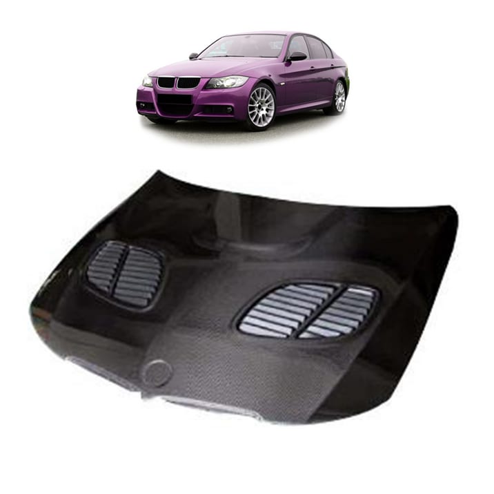 Maska BMW 3 E90 E91 z Wlotem Carbon