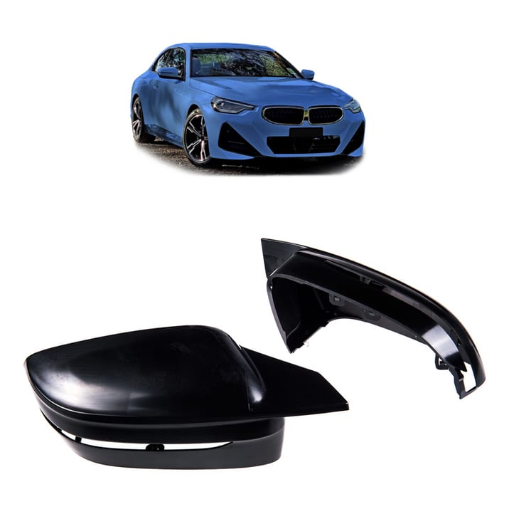 Nakładki lusterek BMW 2 G42 3 G20 G21 4 G22 G23 G26 5 G30 G31 6 G32 7 G11 G12 8 G14 G15 G16 bez podkładu