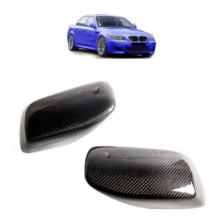Nakładki lusterek BMW 5 E60 E61 Carbon