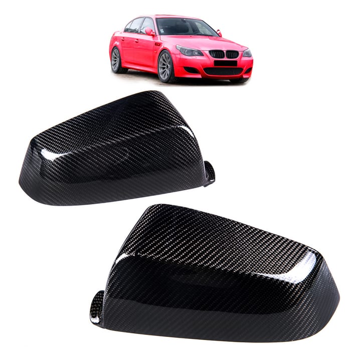 Nakładki lusterek BMW 5 E60 E61 Carbon