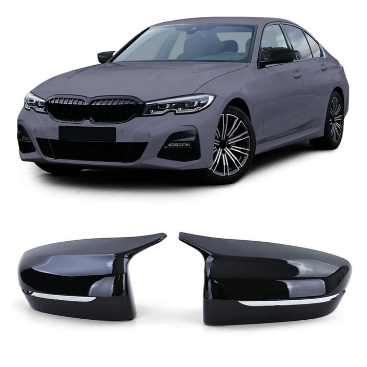 Nakładki lusterek BMW 5 G30 G31 Gloss Black