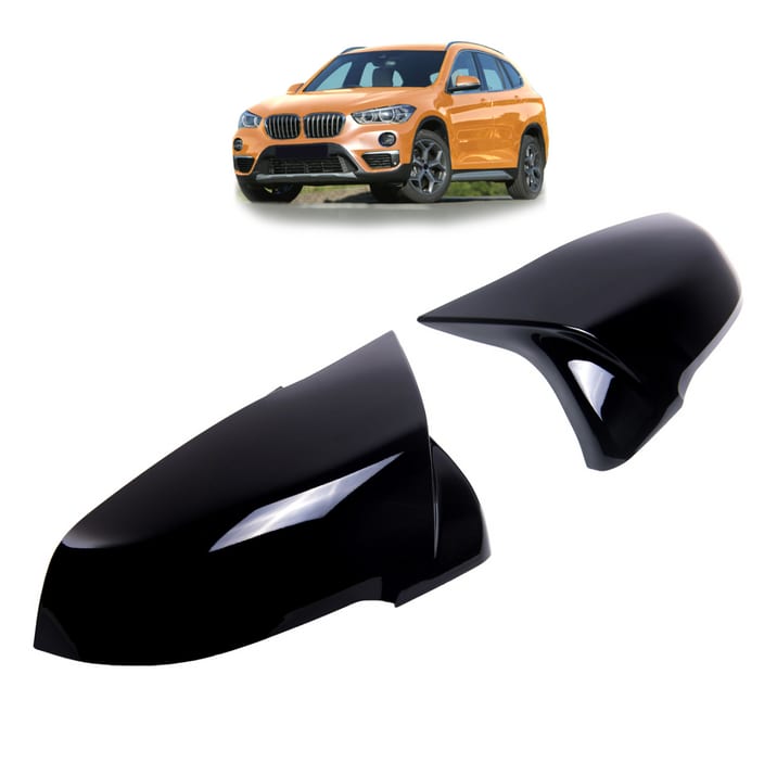 Nakładki lusterek BMW X1 F48 Gloss Black