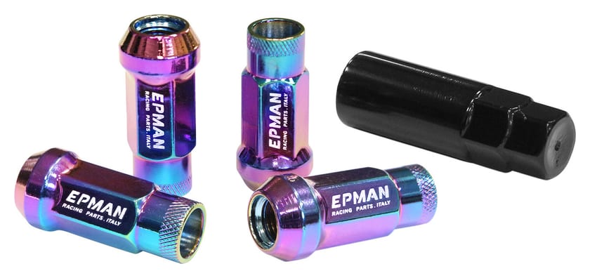 Nakrętki Epman JDM Stal M12x1,25 Stożek 48mm Neo