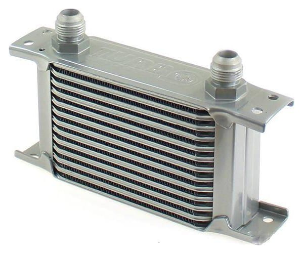 Chłodnica oleju TurboWorks Slim Line 13-rzędowa 140x100x50 AN10 Silver