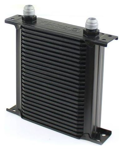 Chłodnica oleju TurboWorks Slim Line 25-rzędowa 140x195x50 AN8 Black