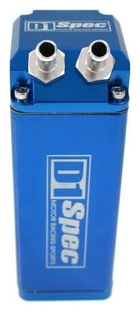 Oil Catch Tank D1Spec 0.48L 9mm Blue Square