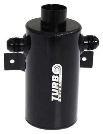 Oil Catch Tank TurboWorks 0.75L Black
