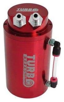 Oil Catch Tank TurboWorks 0,7L 10mm Red