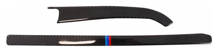 Okleina carbonowa tunelu przedniego bocznego BMW F30 F34
