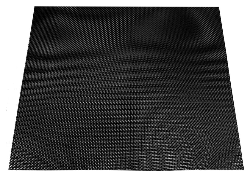 Osłona termiczna 60x60cm 0,5mm TurboWorks wytłaczana z aluminium czarna