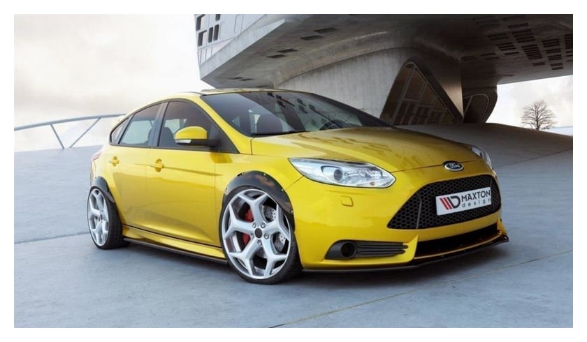 Poszerzenia Ford Focus II STI nadkola Gloss black