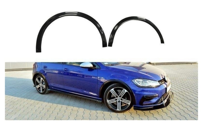 Poszerzenia Volkswagen Golf 7 Facelift R nadkola Gloss Black