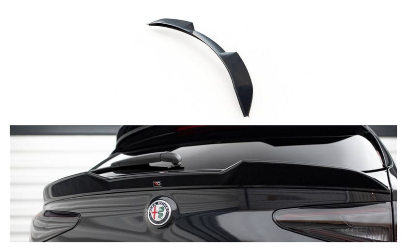 Przedłużenie Spoilera Alfa Romeo Stelvio Quadrifoglio Dolne 3D