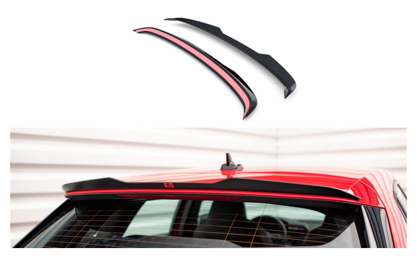 Przedłużenie Spoilera Audi A3 8Y Gloss Black