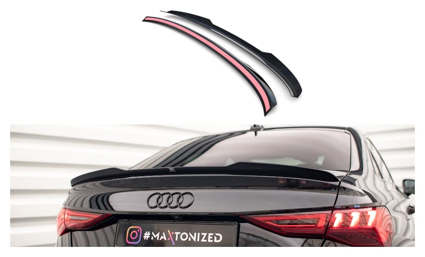 Przedłużenie Spoilera Audi A3 / A3 S-Line Sedan 8Y