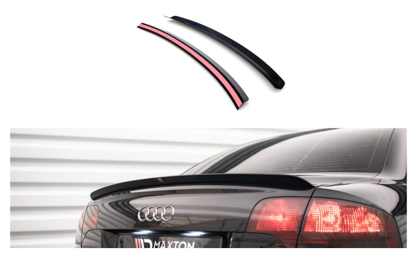 Przedłużenie Spoilera Audi A4 B7 S-Line Gloss Black