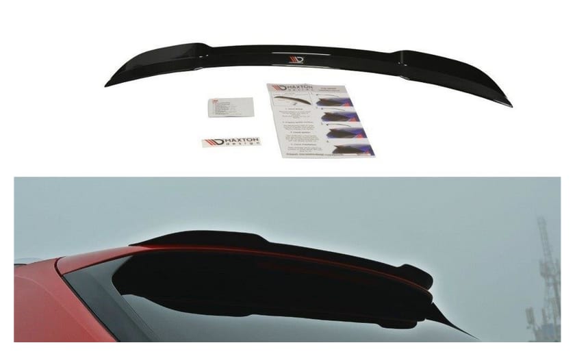 Przedłużenie Spoilera Audi A4 B9 S-Line Avant Gloss Black