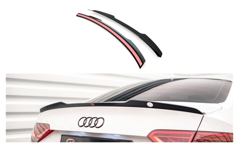 Przedłużenie Spoilera Audi A5 8T Gloss Black