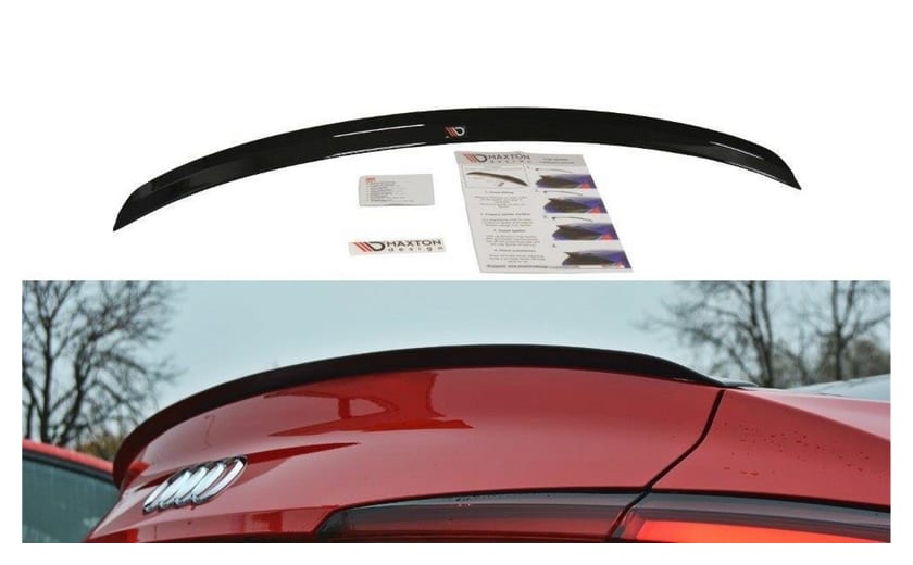 Przedłużenie Spoilera Audi A5 F5 S-Line Gloss Black