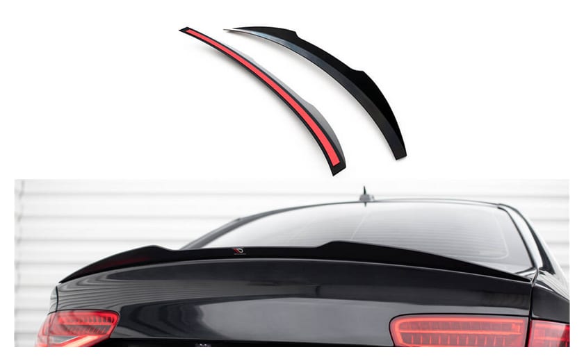 Przedłużenie Spoilera Audi S4 B8 Facelift Gloss Black