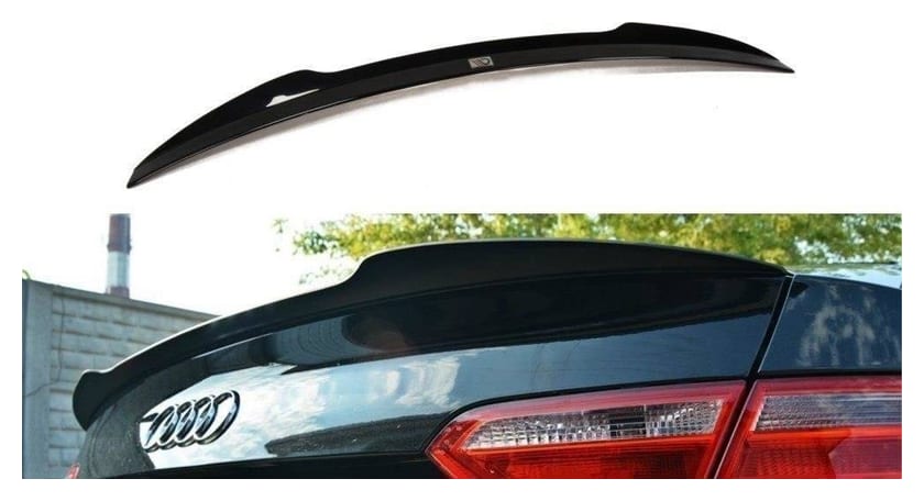 Przedłużenie Spoilera Audi S5 / A5 / A5 S-Line 8T / 8T FL Coupe - Gloss Black