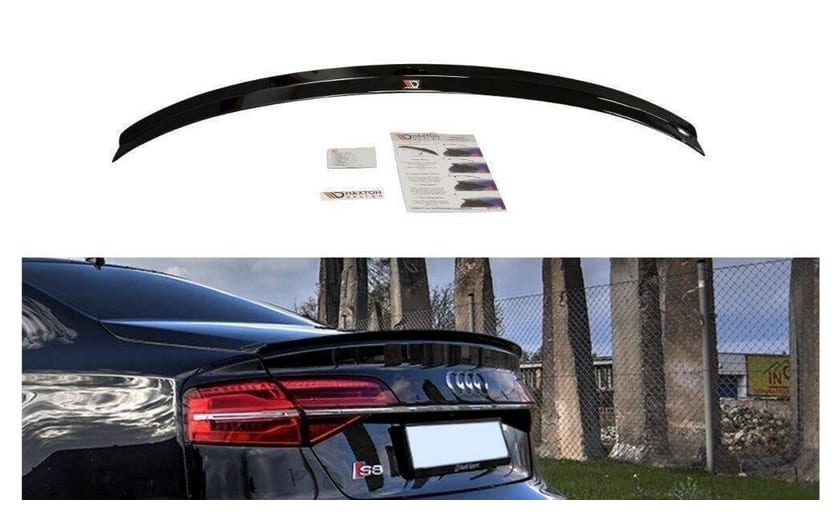 Przedłużenie Spoilera Audi S8 D4 Facelift Gloss Black