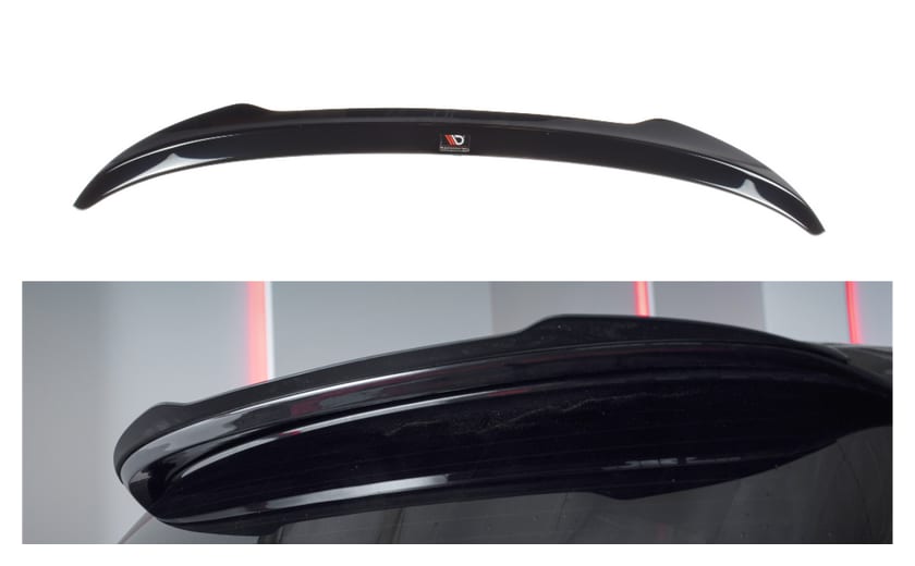 Przedłużenie Spoilera BMW 1 E81 E87 Facelift Dach Gloss Black