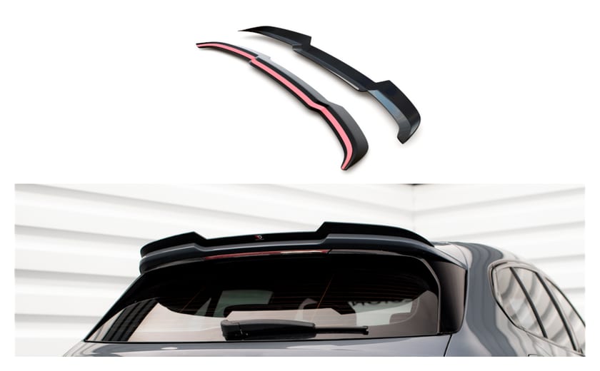 Przedłużenie Spoilera BMW 1 F40 M-Pack v.1 Gloss Black