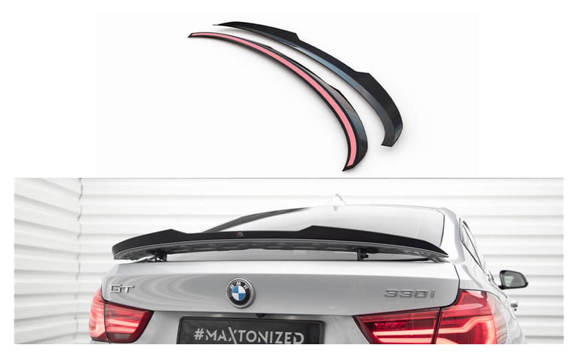 Przedłużenie Spoilera BMW 3 F34 Gloss Black