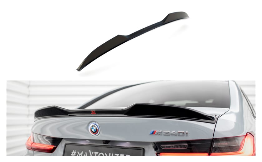 Przedłużenie Spoilera BMW 3 G20 Facelift M-Pack 3D Gloss Black