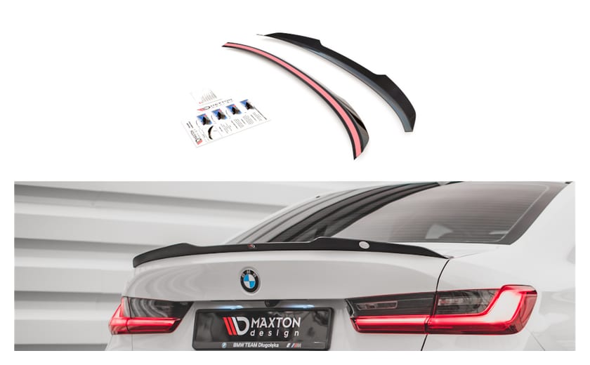 Przedłużenie Spoilera BMW 3 G20 Gloss Black