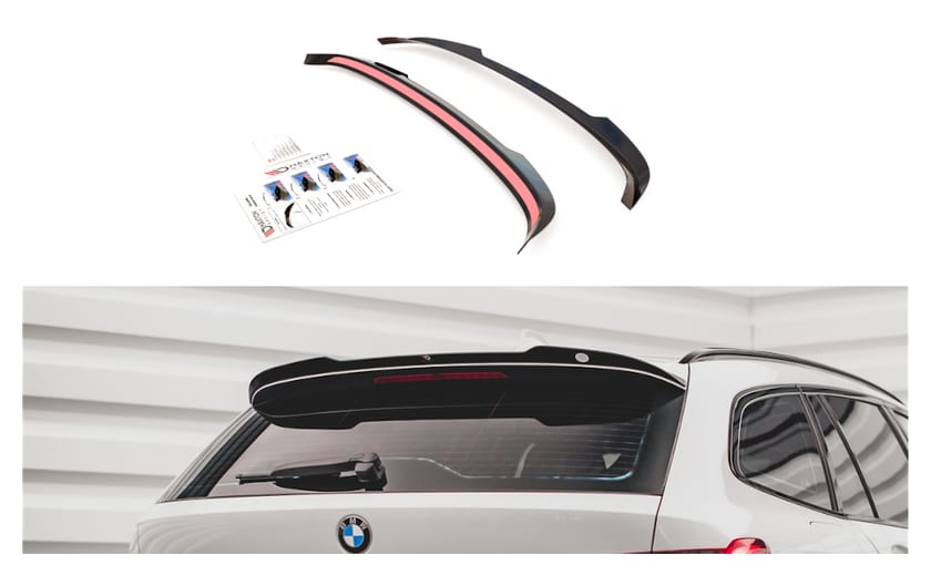 Przedłużenie Spoilera BMW 3 G21 M-Pack Gloss Black