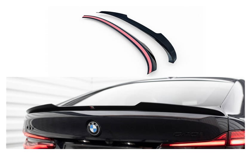Przedłużenie Spoilera BMW 6 G32 M-Pack Gloss Black