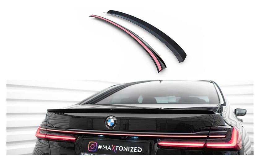 Przedłużenie Spoilera BMW 7 G11 Gloss Black