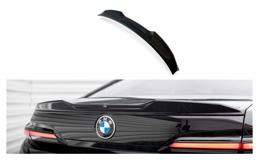 Przedłużenie Spoilera BMW 7 G70 M-Pack 3D Gloss Black