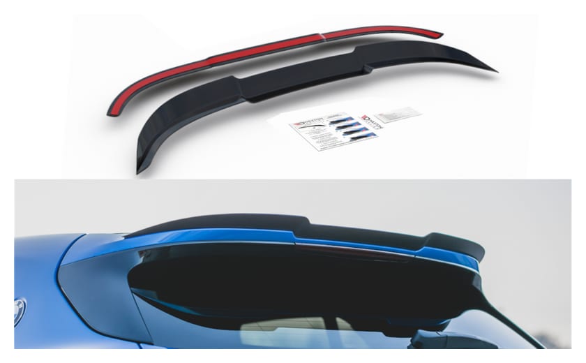 Przedłużenie Spoilera BMW X2 F39 M-Pack Gloss Black