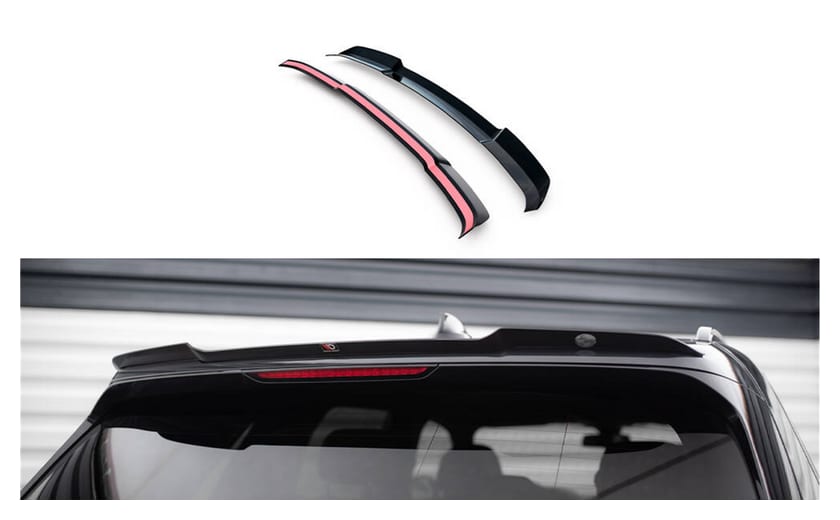 Przedłużenie Spoilera BMW X5 G05 M-pack v.1 Gloss Black