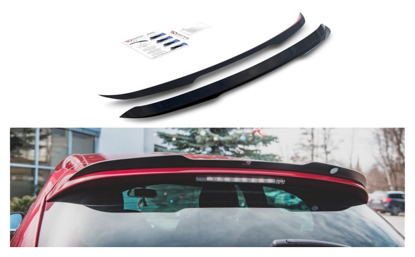 Przedłużenie Spoilera Citroen DS4 Gloss Black