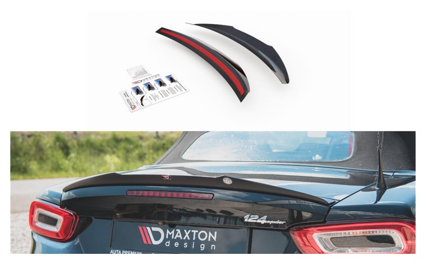 Przedłużenie Spoilera Fiat 124 Spider Abarth Gloss Black