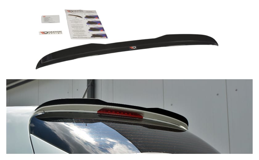 Przedłużenie Spoilera Fiat Bravo II Gloss Black