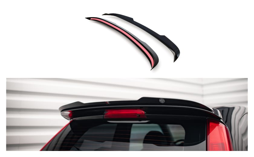 Przedłużenie Spoilera Ford Fiesta VI ST v.2 Gloss Black